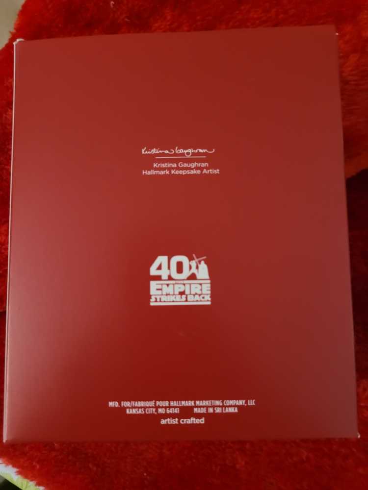 Star Wars- Princess Leia And Chewbacca - Star Wars: The Empire Strikes Back (Star Wars) ornament collectible [Barcode 763795623266] - Main Image 2