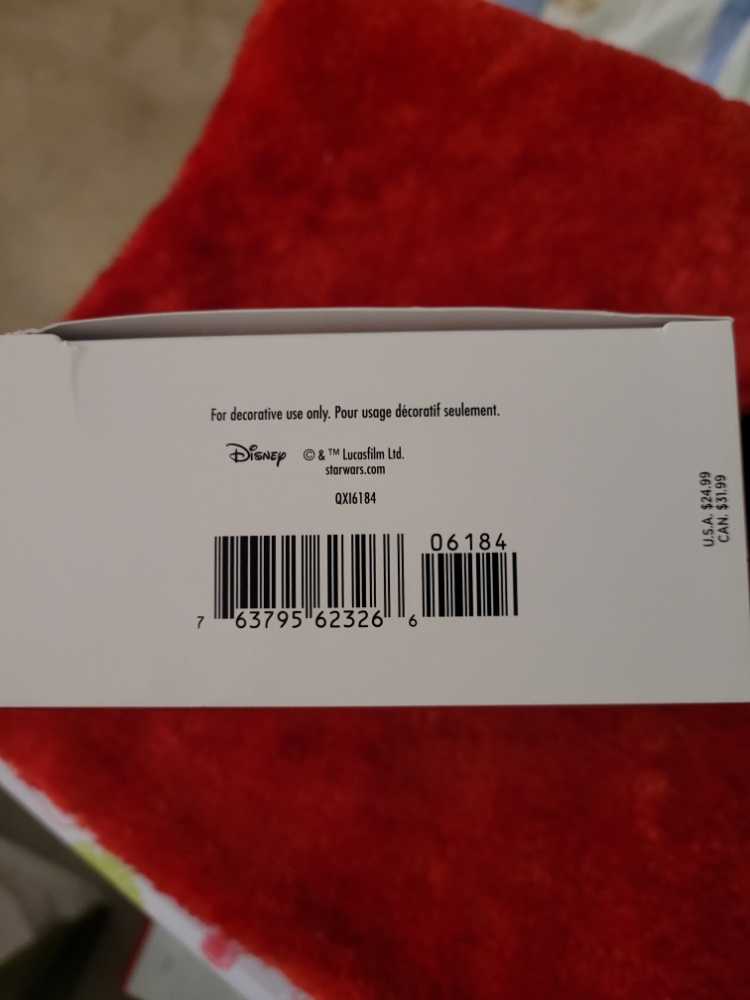 Star Wars- Princess Leia And Chewbacca - Star Wars: The Empire Strikes Back (Star Wars) ornament collectible [Barcode 763795623266] - Main Image 4