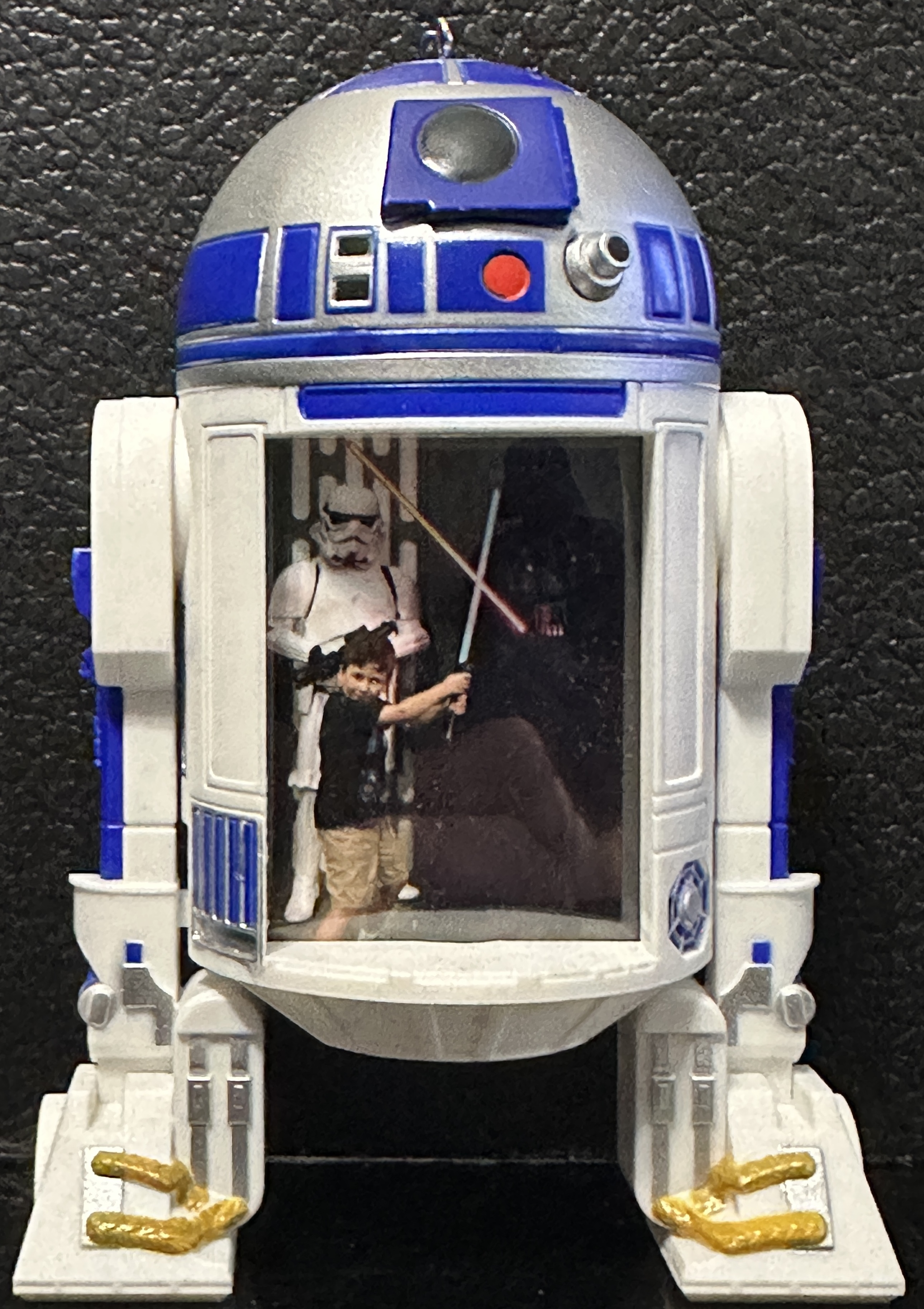 The Force Is With Us - R2-D2 Photo Holder - Trevor (Star Wars) ornament collectible [Barcode 763795605040] - Main Image 3