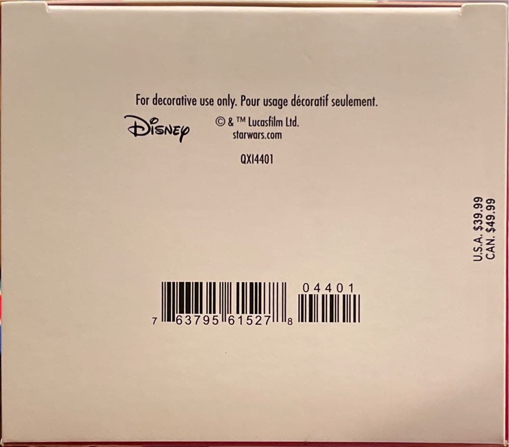 Star Wars 2020 Jedi Master Yoda - Keepsake (Star Wars: The Empire Strikes Back) ornament collectible [Barcode 763795615278] - Main Image 3