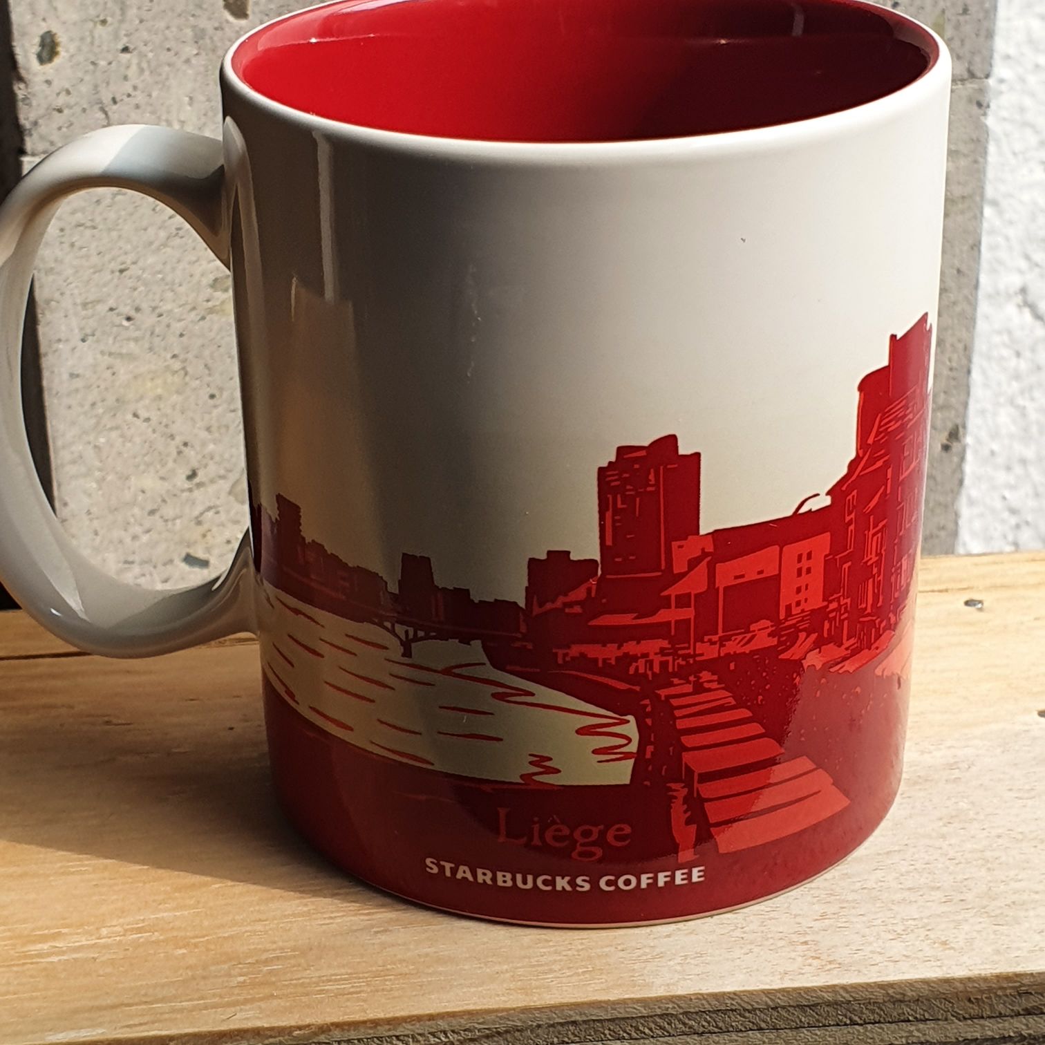 Taza Starbucks Liège, Bélgica  (Tazas) ornament collectible - Main Image 2