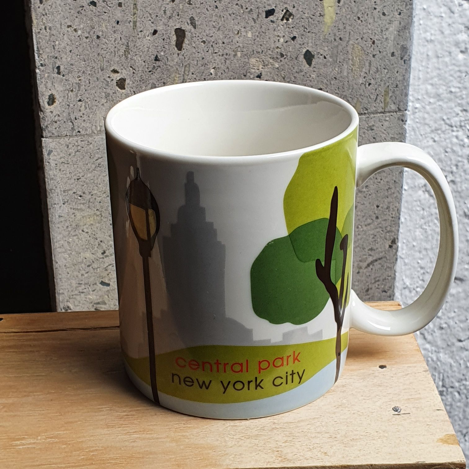 Medium Green And Red Ball With Fuzzy White Stripe