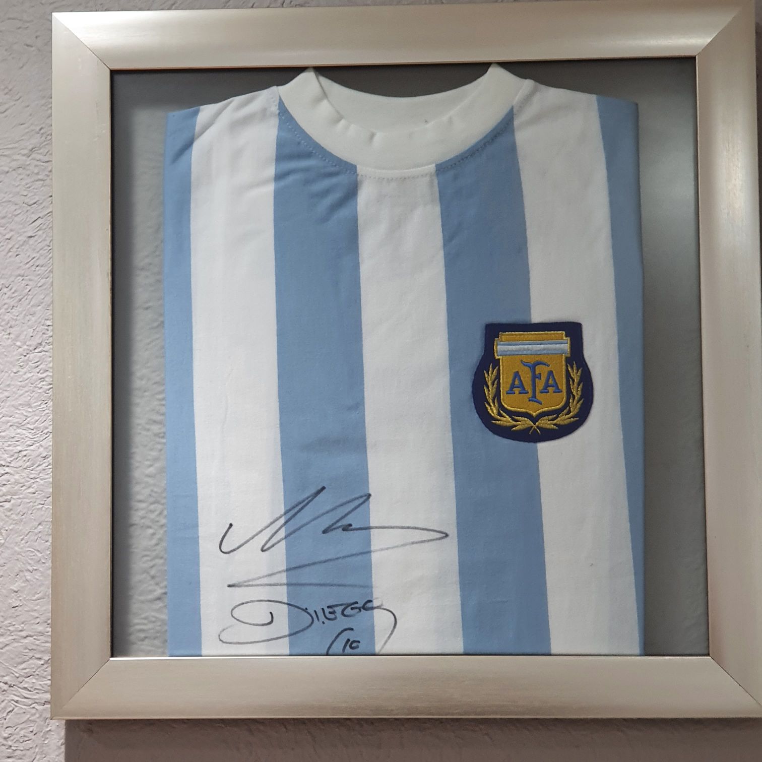 Playera Autografiada Maradona - Autografiada (Autografiada) ornament collectible - Main Image 2