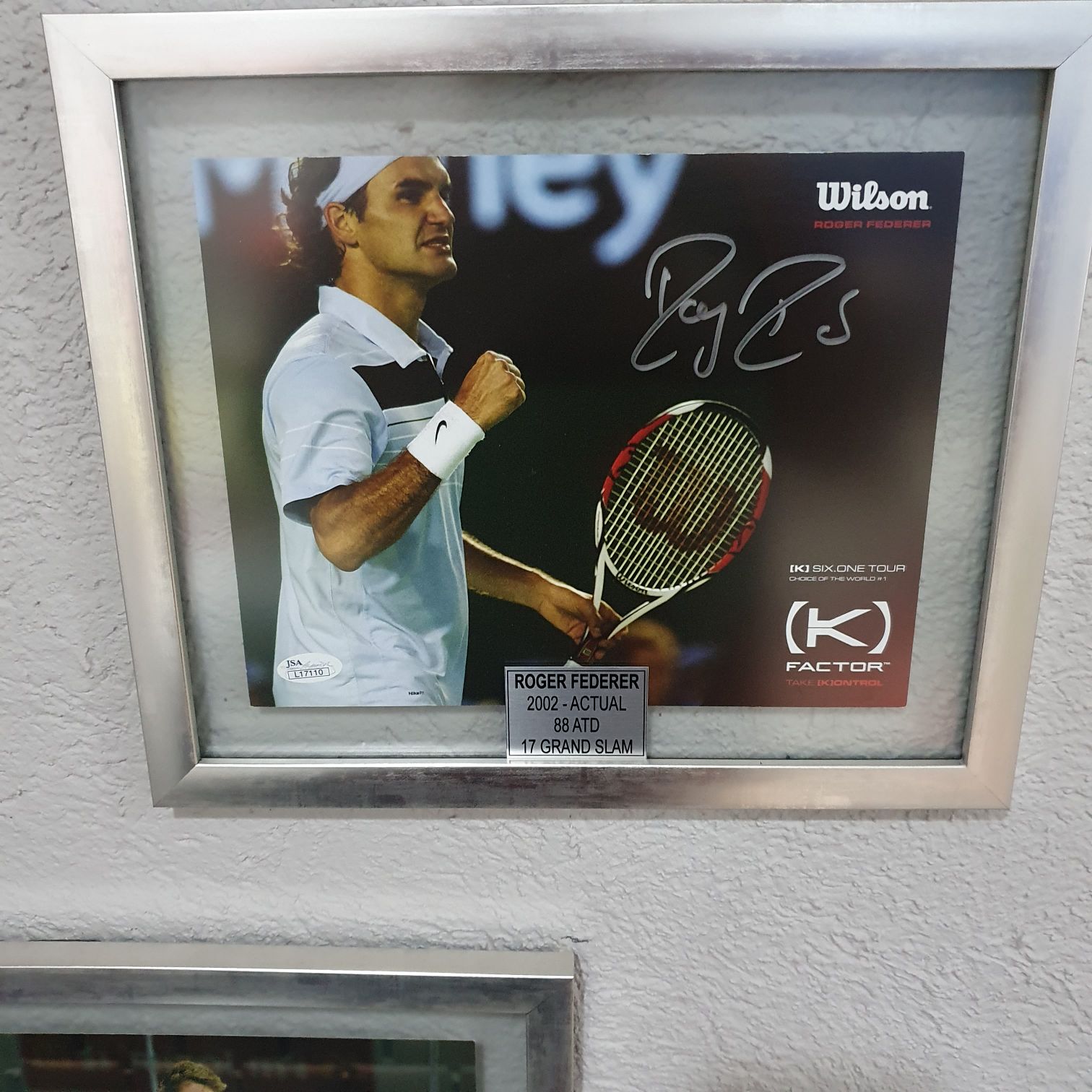 Fotografía Autografiada Roger Federer - Autografiada (Autografiada) ornament collectible - Main Image 2