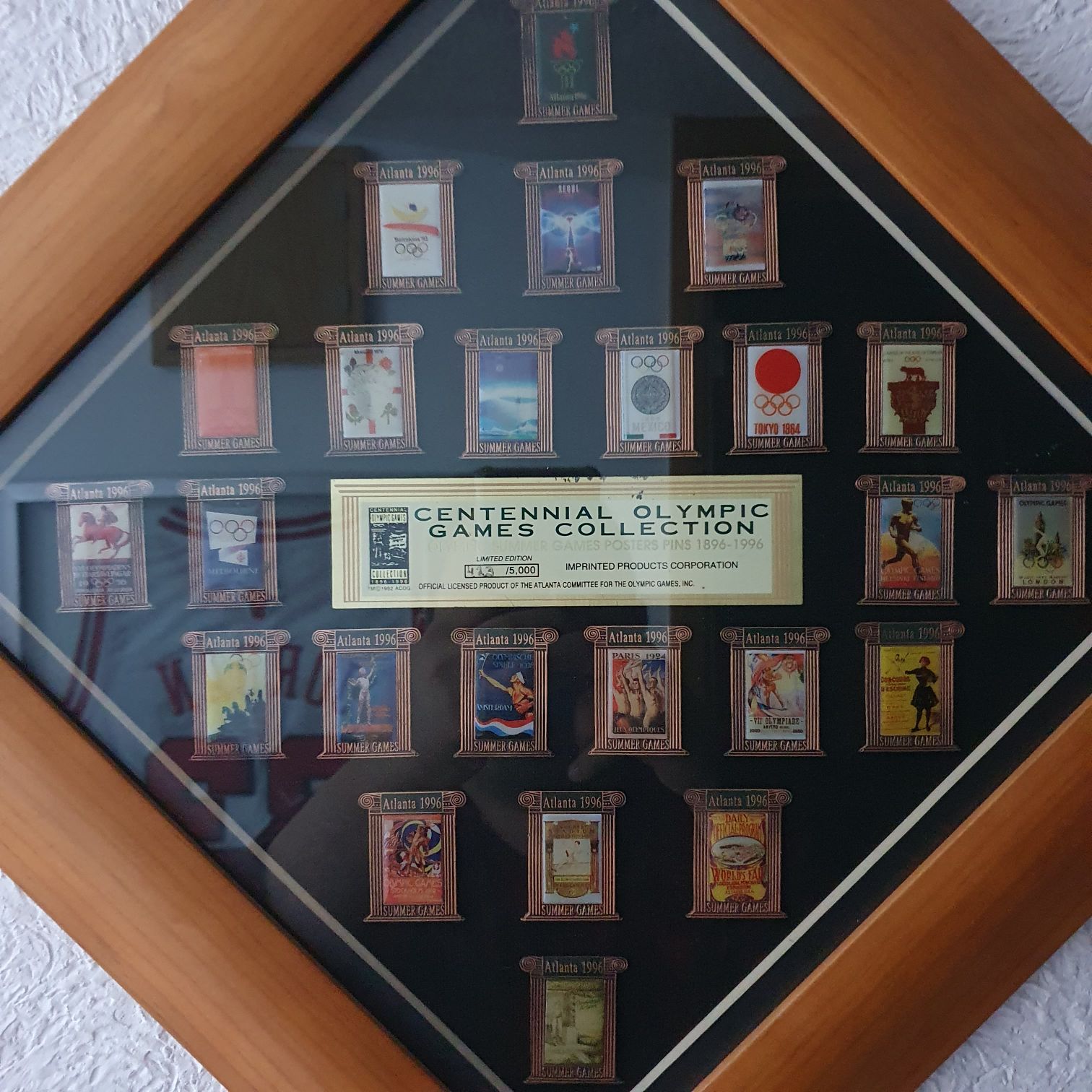 Centennial Olympic Games Collection  (Escudos Olímpicos) ornament collectible - Main Image 2