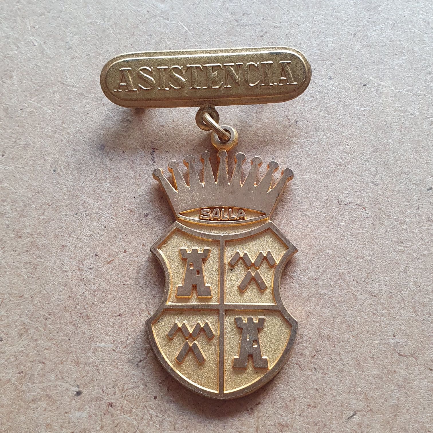 Medalla Asistencia - Asistencia (Medallas) ornament collectible - Main Image 2