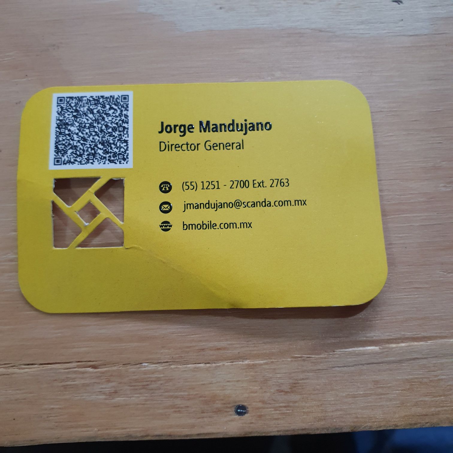 BMOBILE - Director General (Tarjeta De Presentación) ornament collectible - Main Image 2