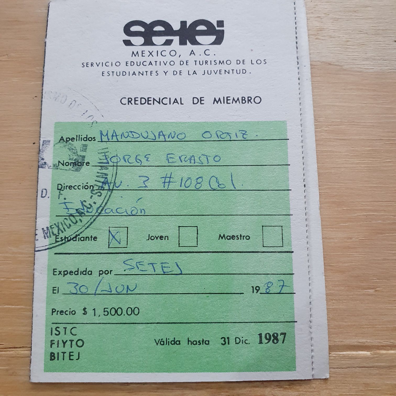 Istc  (Identificación) ornament collectible - Main Image 2