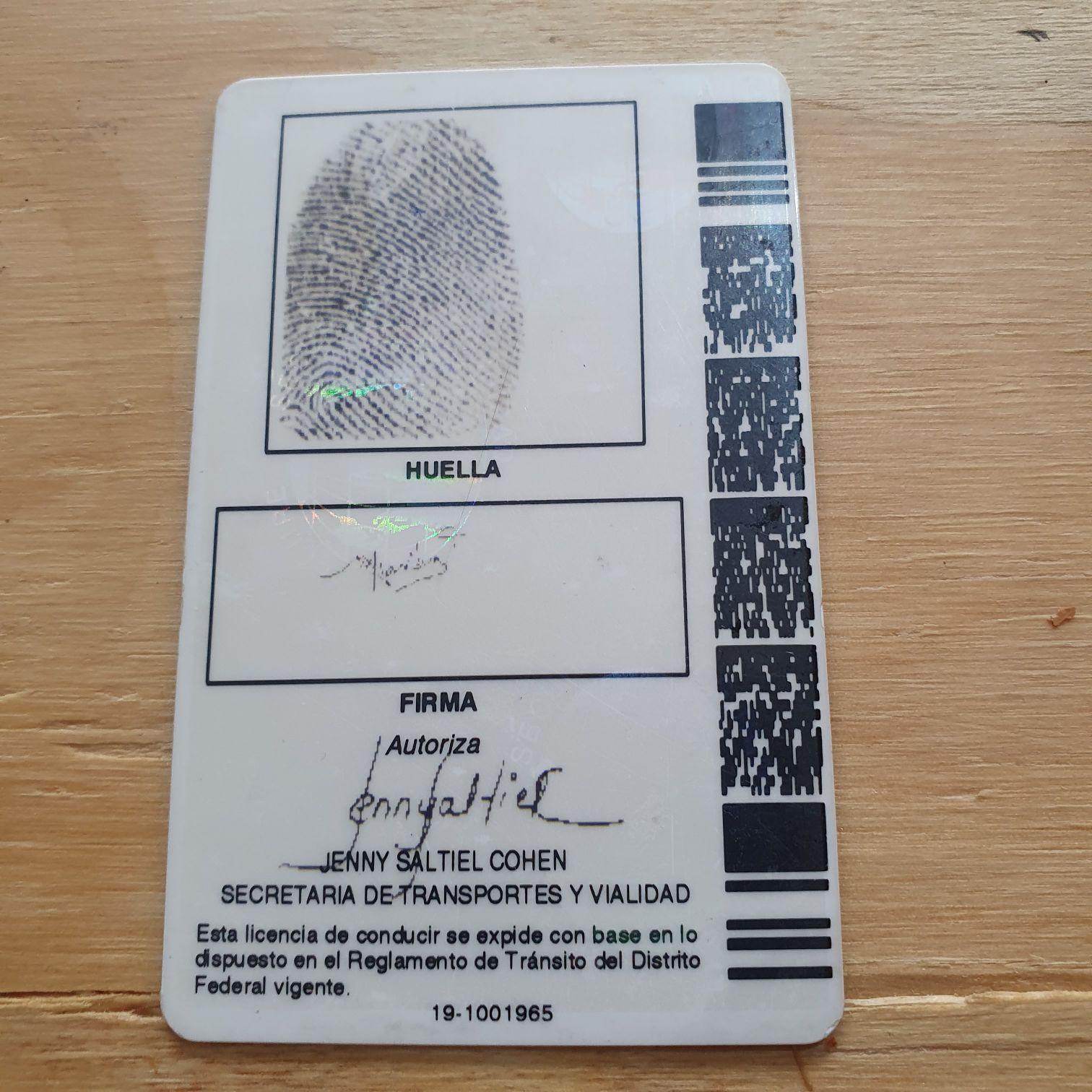 Licencia Para Conducir  (Identificación) ornament collectible - Main Image 2