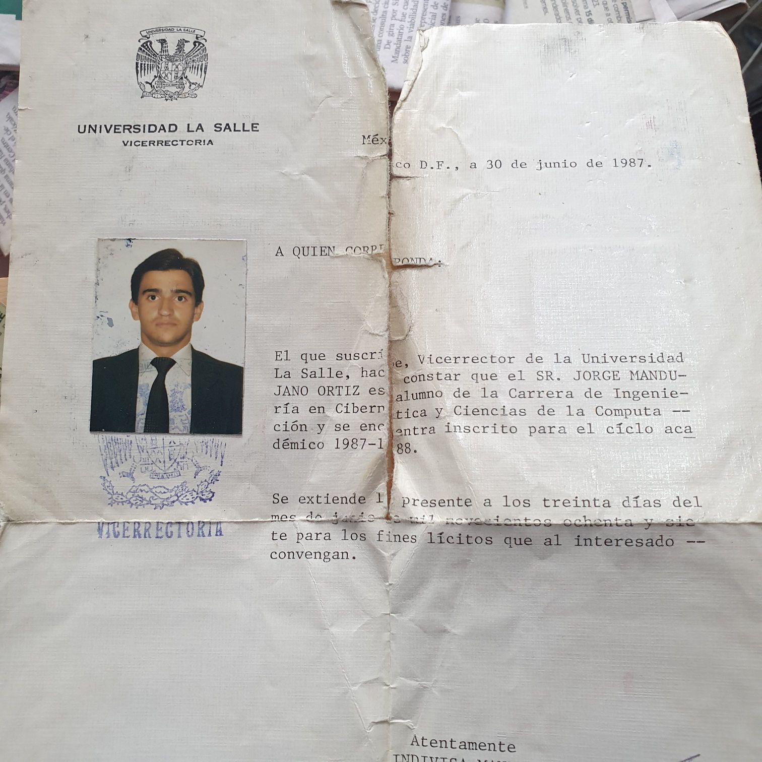 Universidad La Salle  (Identificación) ornament collectible - Main Image 2