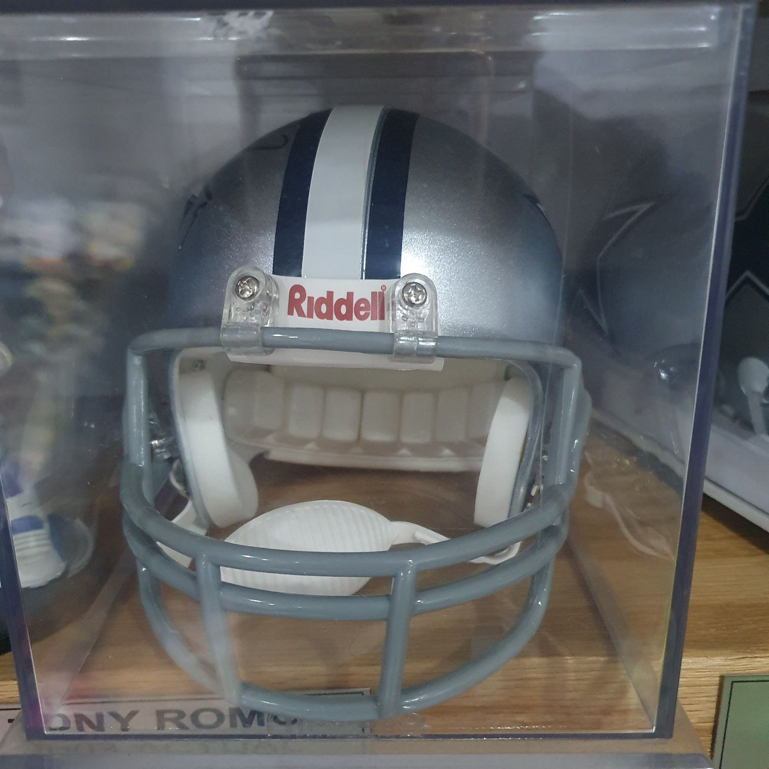 Casco Autografiado Tony Romo - Autografiada (Autografiada) ornament collectible - Main Image 2