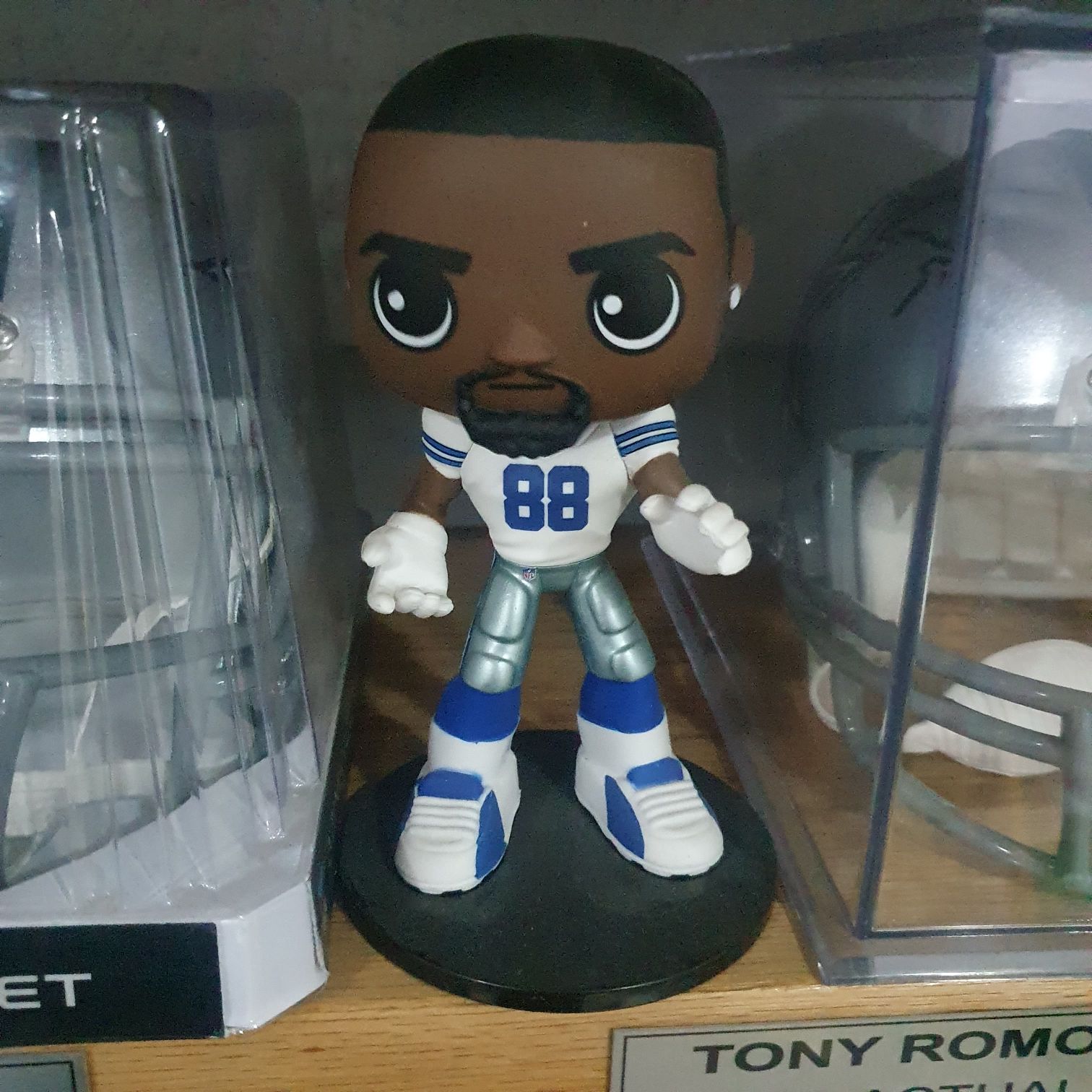 Small Red Satin Ball With White Snowflakes