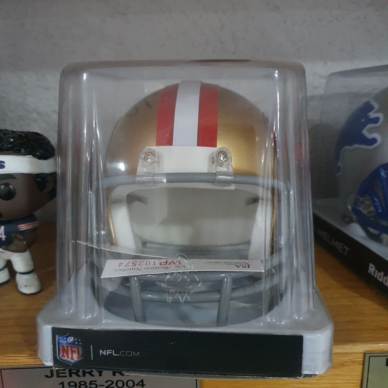 Casco Autografiado Jerry Rice - Autografiada (Autografiada) ornament collectible - Main Image 2