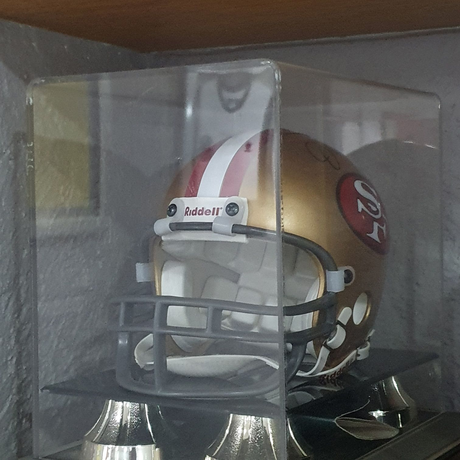 Casco Autografiado Joe Montana - Autografiada (Autografiada) ornament collectible - Main Image 2
