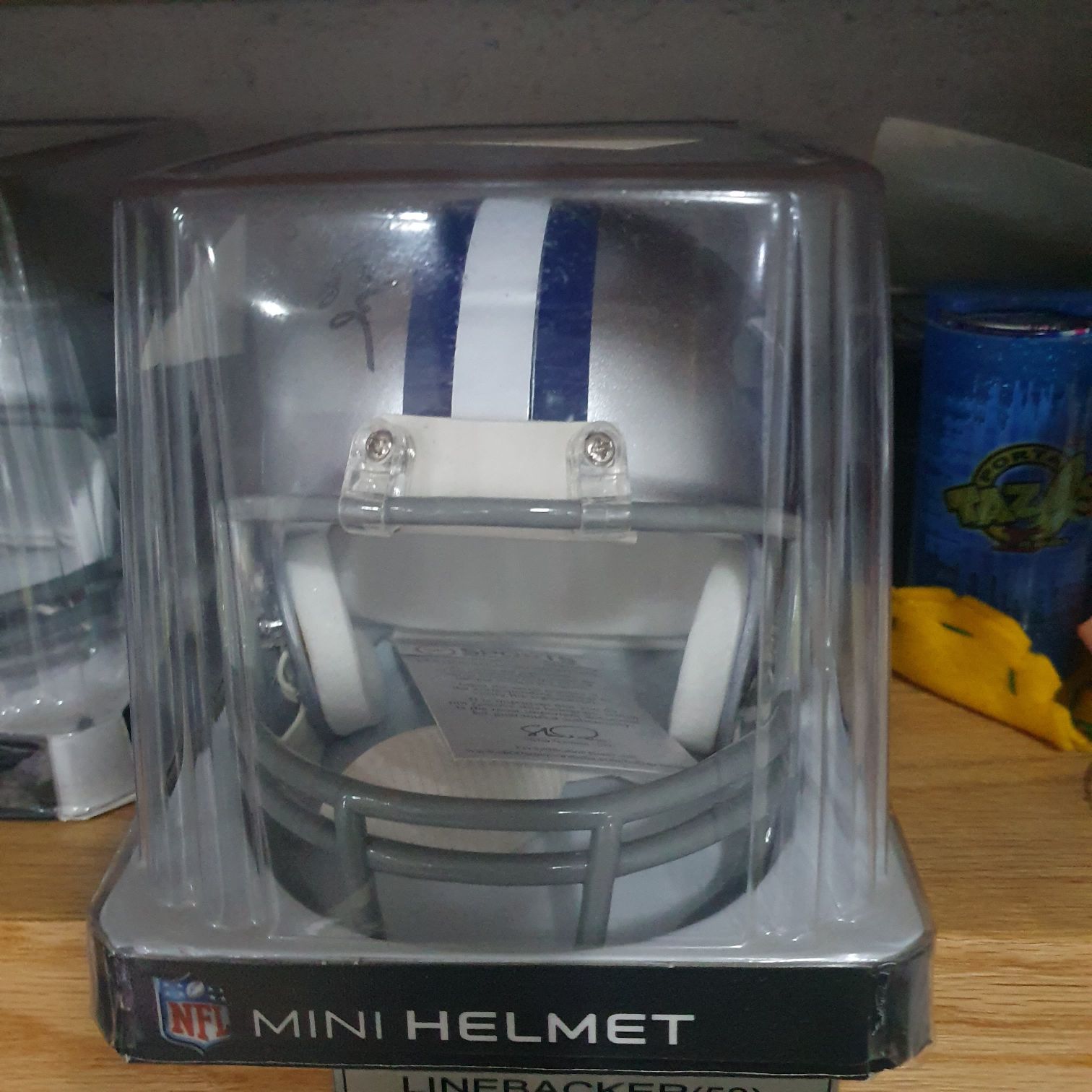 Casco Autografiado Bob Lilly - Autografiada (Autografiada) ornament collectible - Main Image 2