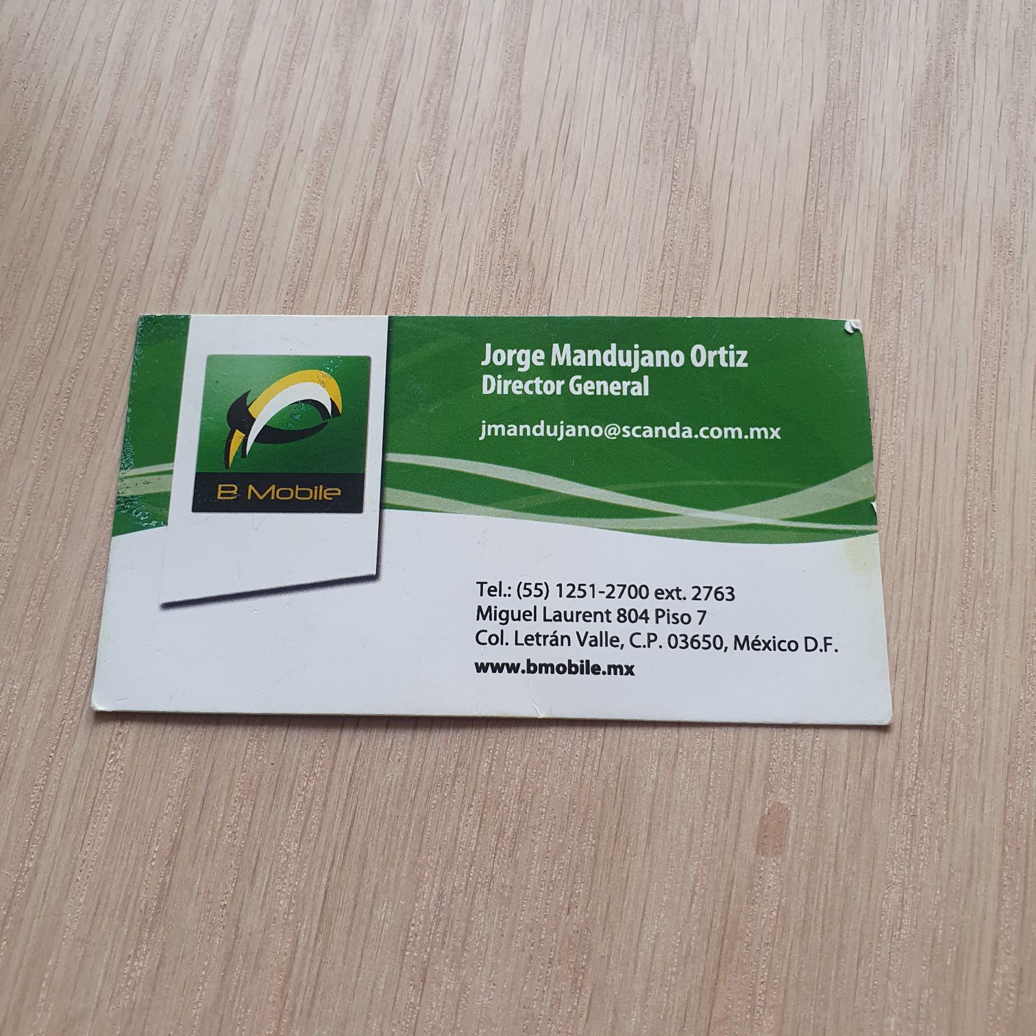 B Mobile - Director General (Tarjeta De Presentación) ornament collectible - Main Image 1