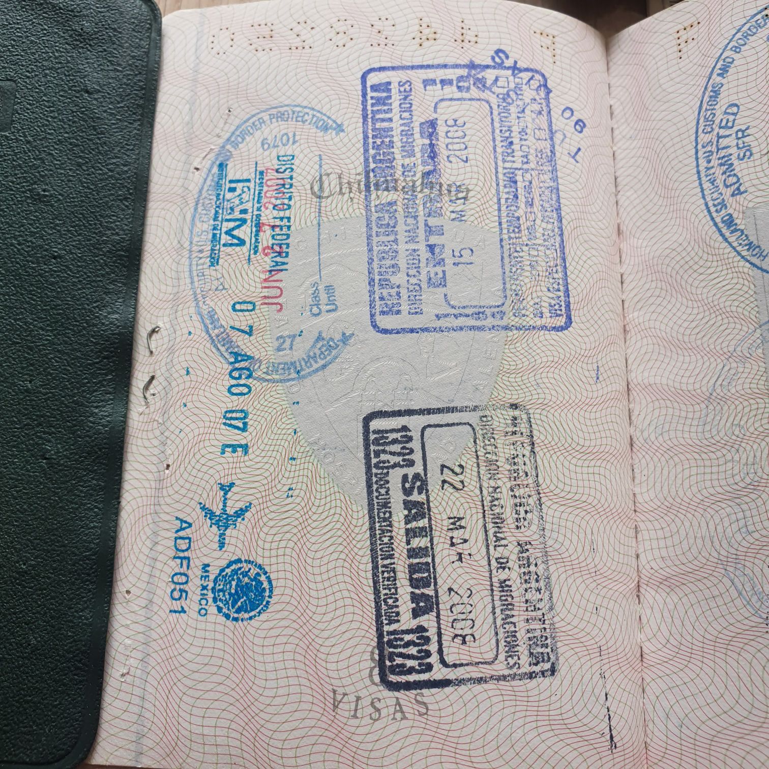 Visa 2003-2013 - Jorge Mandujano Ortiz (Pasaporte 2003-2013) ornament collectible - Main Image 1
