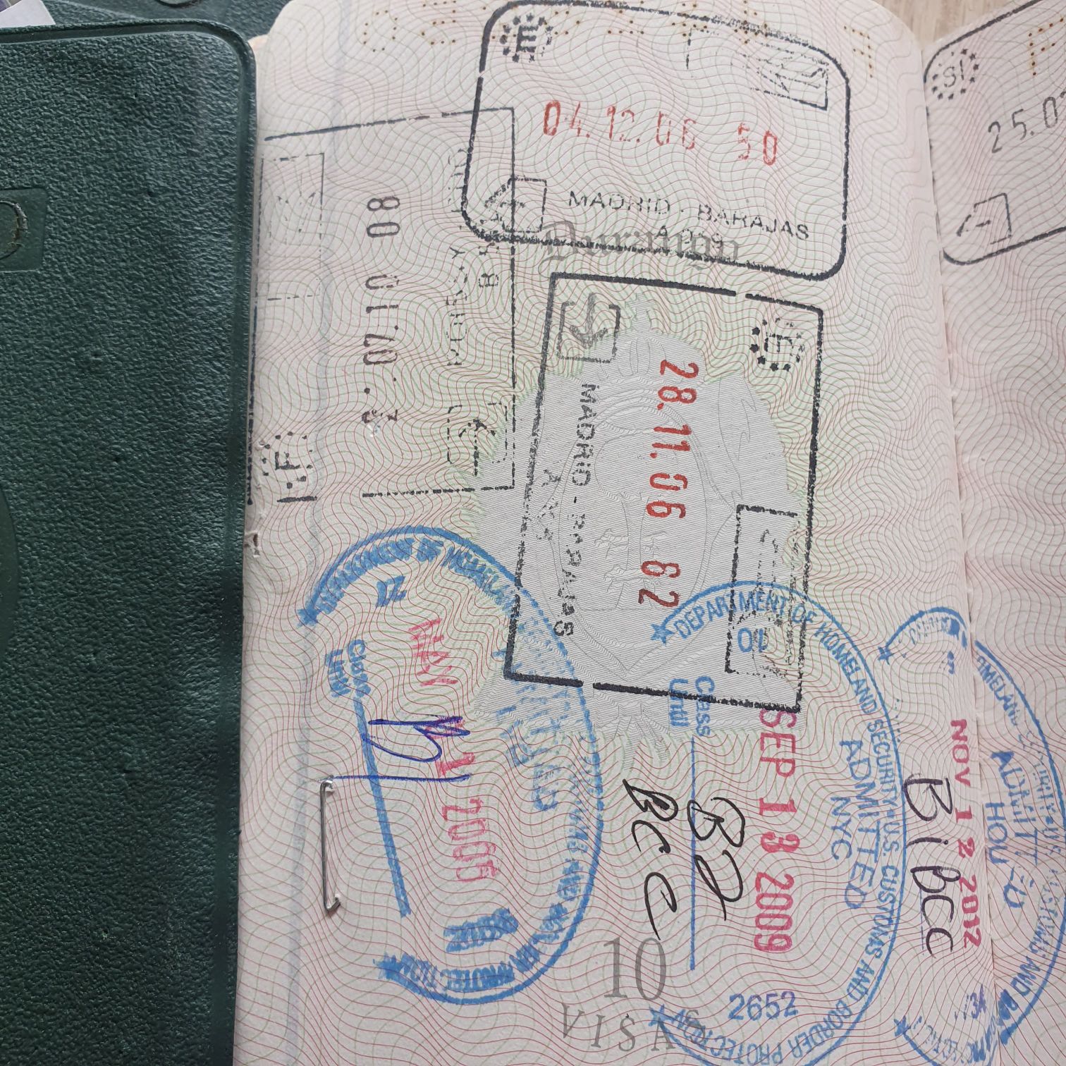 Visa 2003-2013 - Jorge Mandujano Ortiz (Pasaporte 2003-2013) ornament collectible - Main Image 2