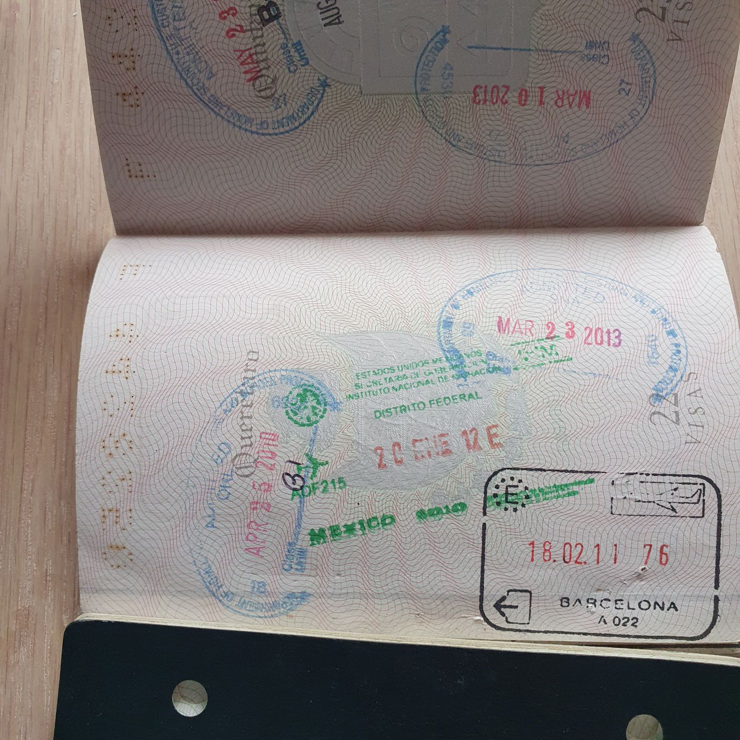 Visa 2003-2013 - Jorge Mandujano Ortiz (Pasaporte 2003-2013) ornament collectible - Main Image 2