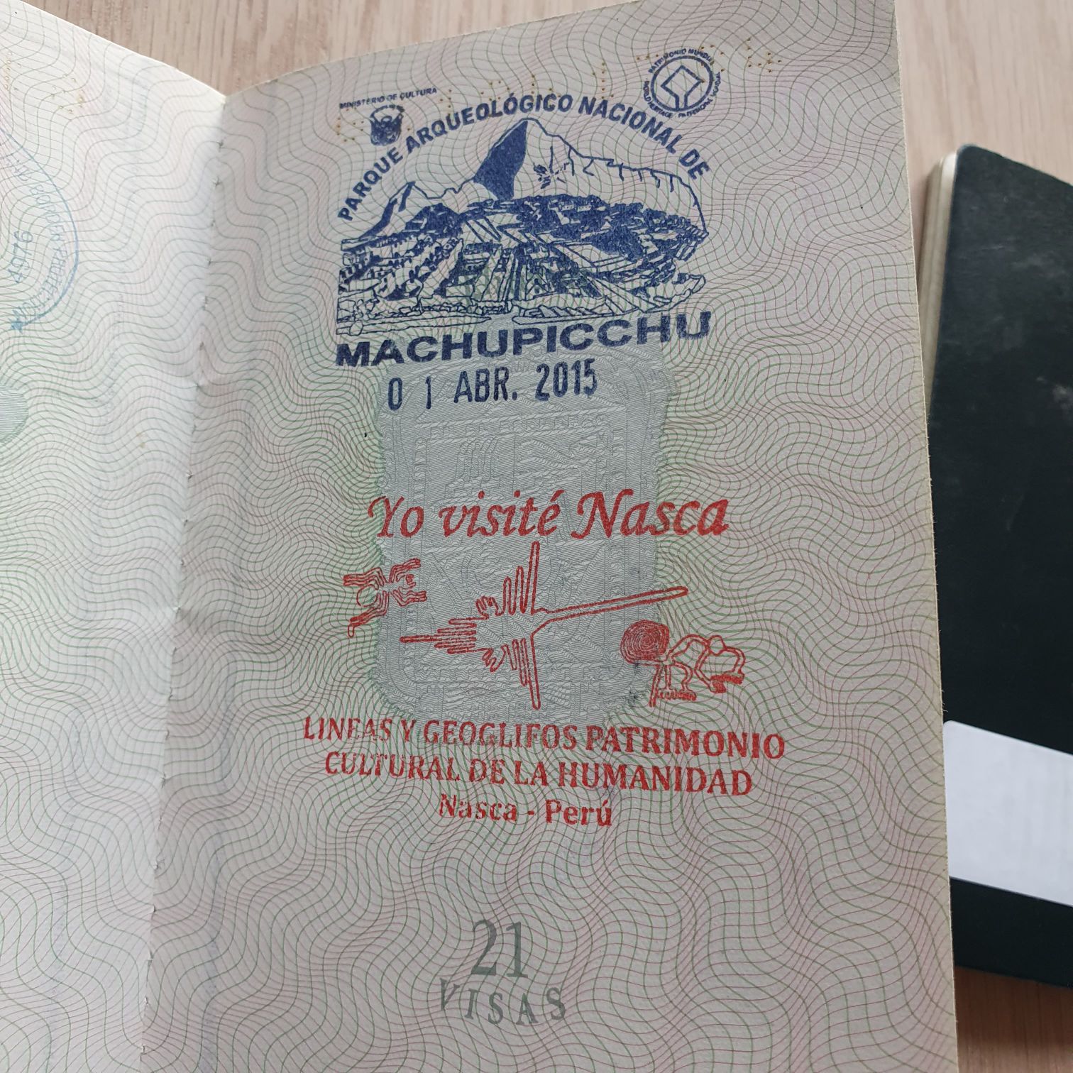 Visa 2013-2023 - Jorge Mandujano Ortiz (Pasaporte 2013-2023) ornament collectible - Main Image 2