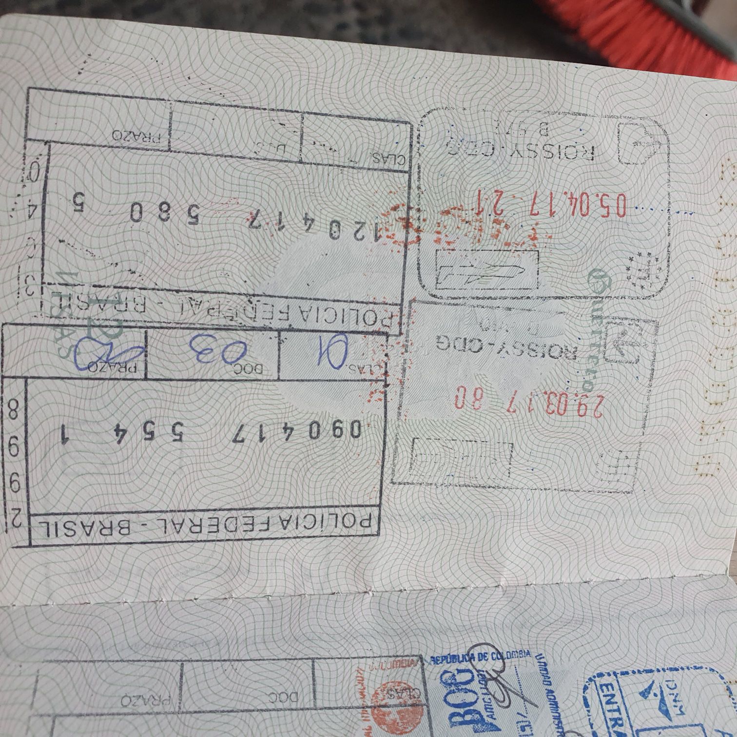 Visa 2016-2026 - Jorge Mandujano Ortiz (Pasaporte 2016-2026) ornament collectible - Main Image 2