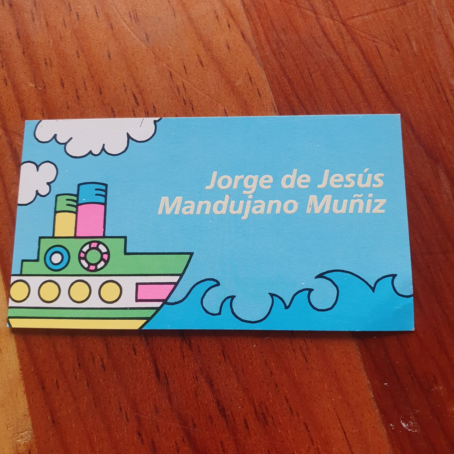 Jorge De Jesús Mandujano Muñiz  (Tarjeta De Presentación) ornament collectible - Main Image 2