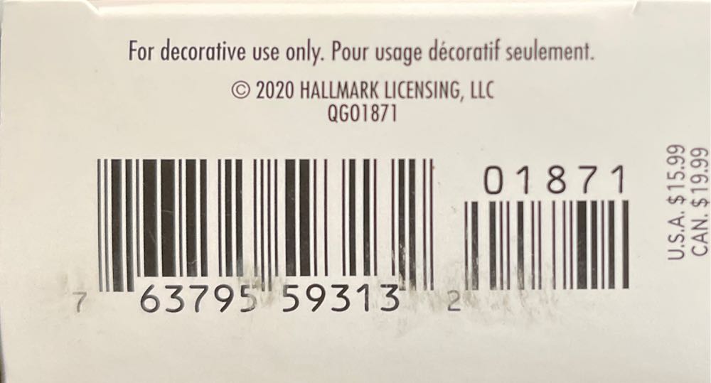 Birch Polar Bear Mini - Minature (Polar Bear) ornament collectible [Barcode 763795593132] - Main Image 3