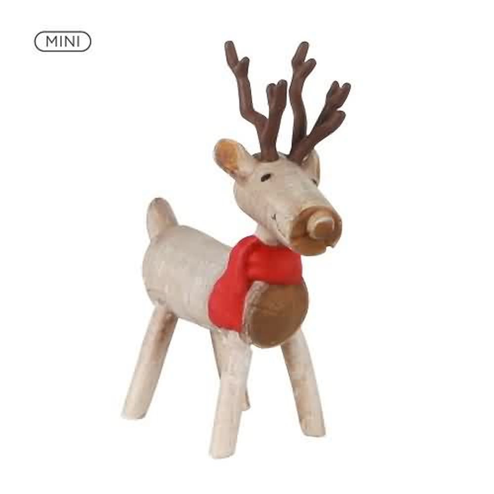 Mini Lil Birch Reindeer - Minature (Birch) ornament collectible [Barcode 763795600762] - Main Image 4