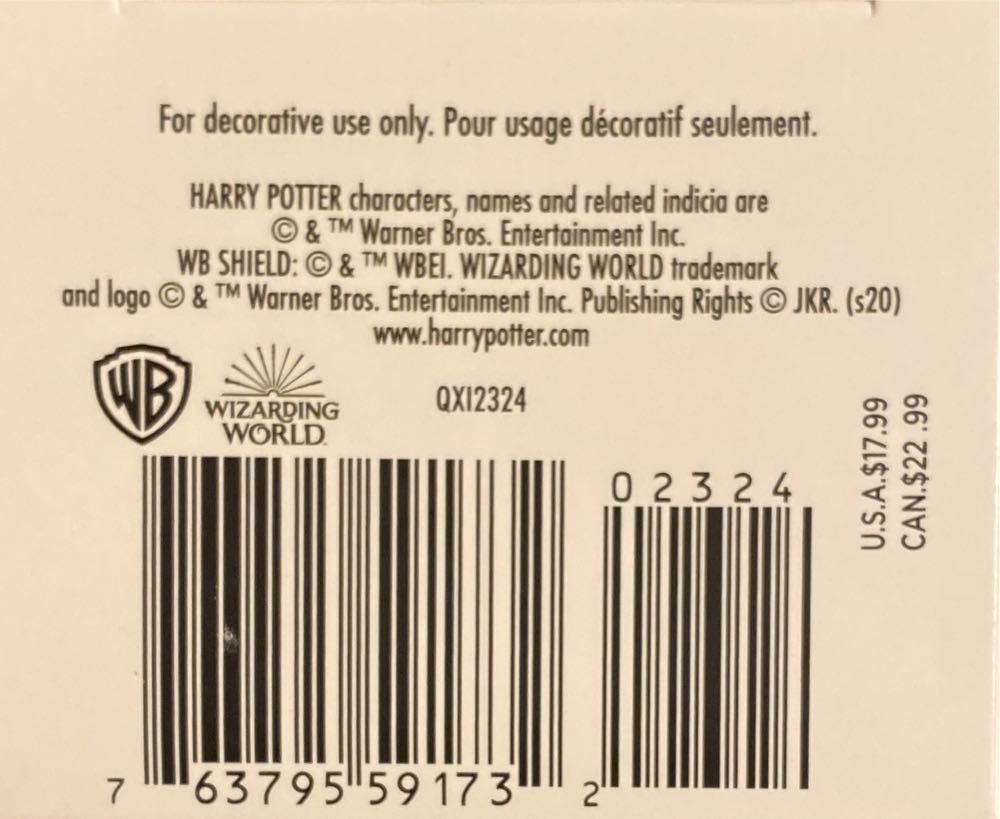 Harry Potter and the Prisoner of Azkaban - Wizarding World Of Harry Potter (Harry Potter) ornament collectible [Barcode 763795591732] - Main Image 4