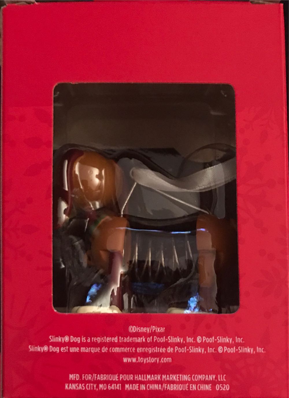 Disney Toy Story Slinky Dog Redbox  (Disney) ornament collectible [Barcode 763795643530] - Main Image 2