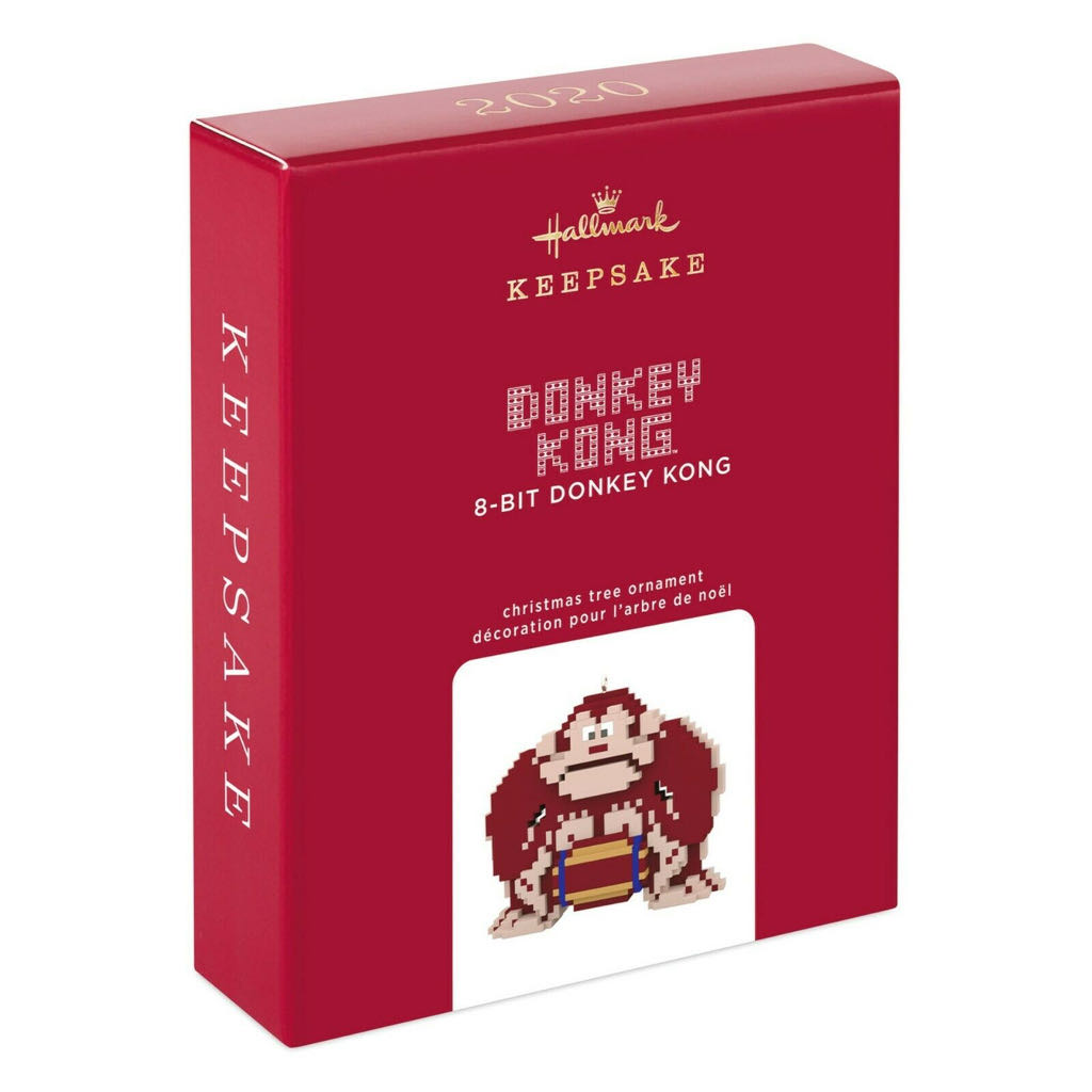 Donkey Kong 8 Bit - Donkey Kong (Nintendo) ornament collectible [Barcode 763795617333] - Main Image 2