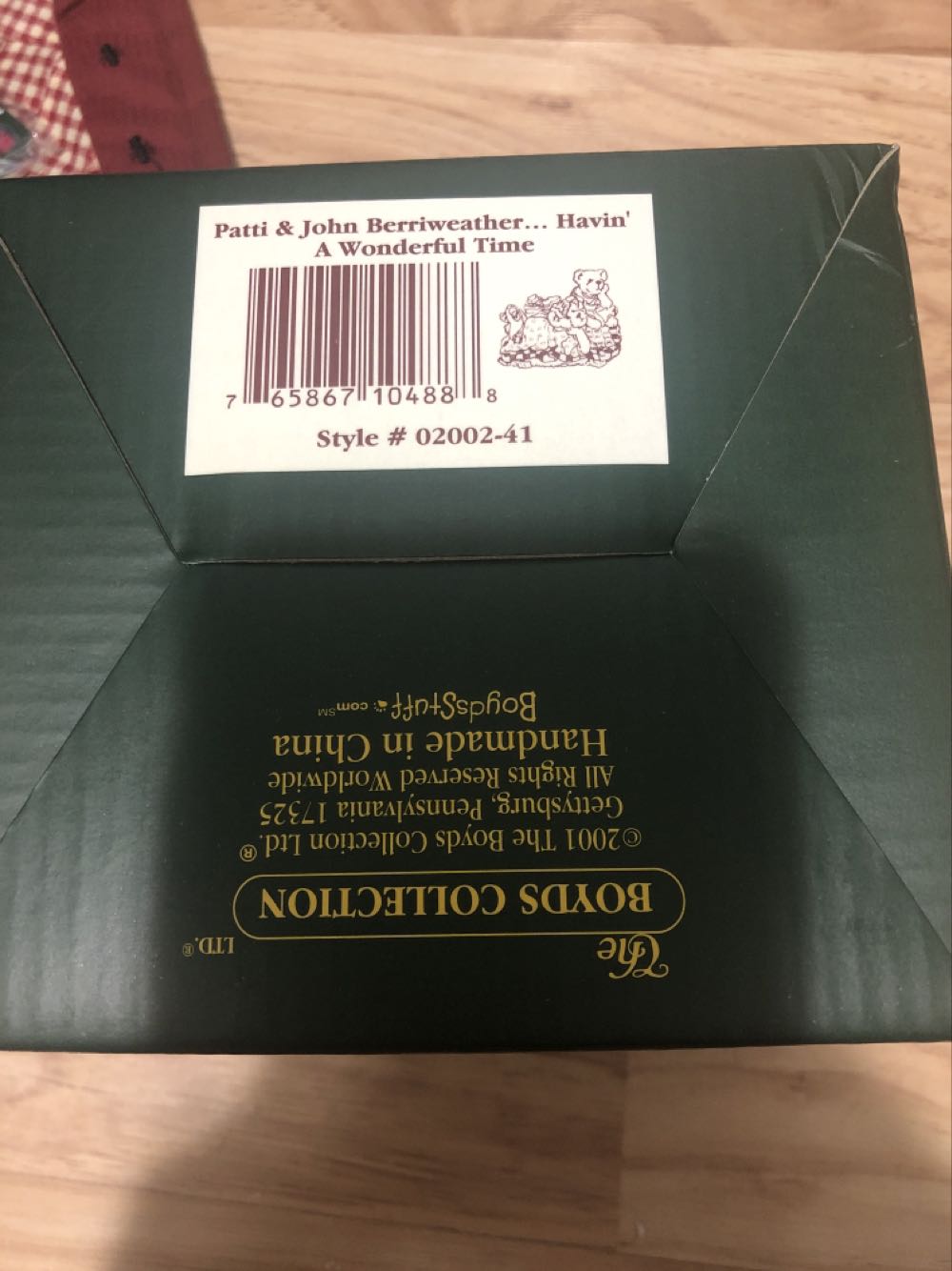 Patti & John Berriweather...Havin’ A Wonderful Time  ornament collectible - Main Image 3