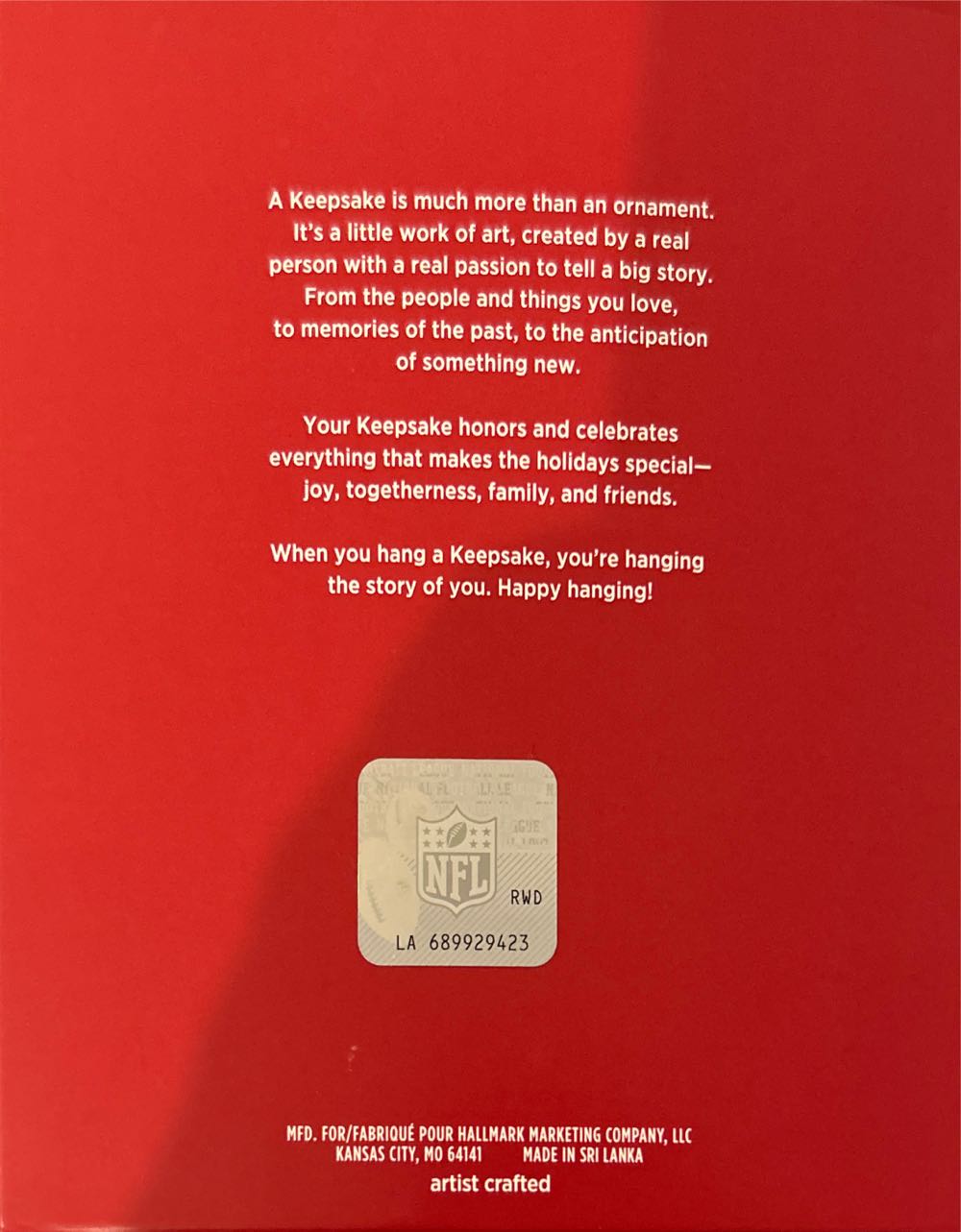 Patrick Mahomes II (Sports / Chiefs) - #26 Football Legends (Kansas City Chiefs) ornament collectible [Barcode 763795617265] - Main Image 2