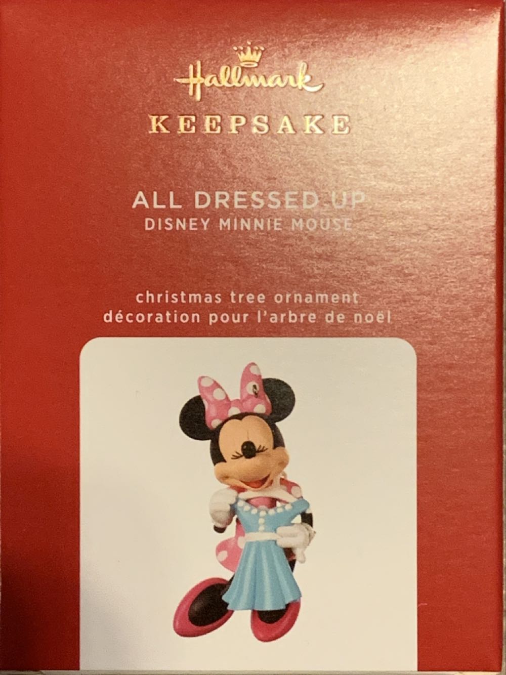 All Dressed Up - Disney Minnie Mouse (Minnie Mouse) ornament collectible [Barcode 763795564699] - Main Image 1