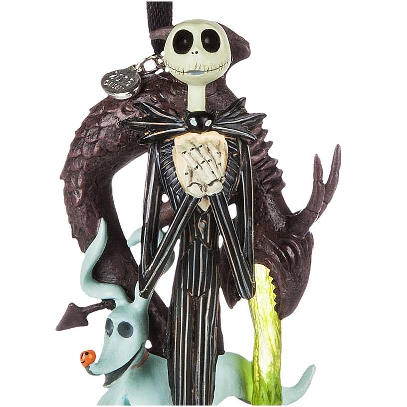 Jack Skellington and Zero Light-Up Living Magic Sketchbook Ornament  (Disney Sketchbook Ornament Collection) ornament collectible - Main Image 2