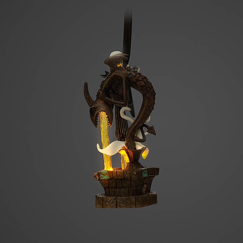 Jack Skellington and Zero Light-Up Living Magic Sketchbook Ornament  (Disney Sketchbook Ornament Collection) ornament collectible - Main Image 4