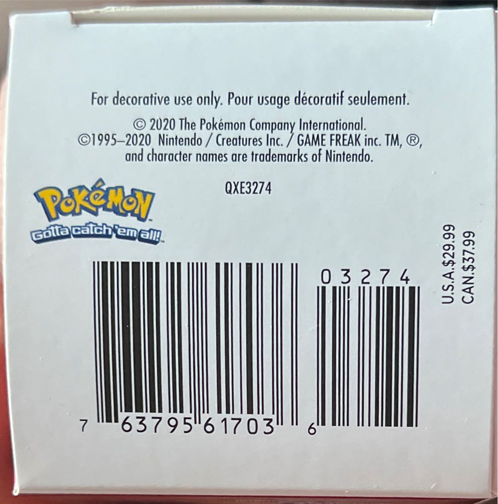 Pokémon Poke Ball - Poke’mon (Video Games) ornament collectible [Barcode 763795617036] - Main Image 3