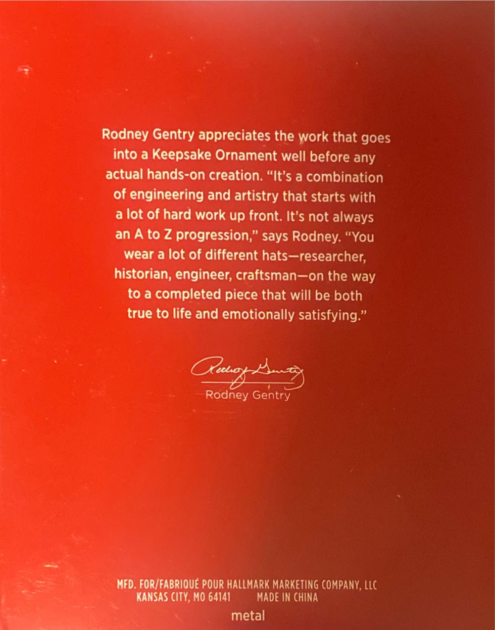 The Legend of Zelda 2020 Metal Game Cartridge - Keepsake (Nintendo) ornament collectible [Barcode 763795622801] - Main Image 3