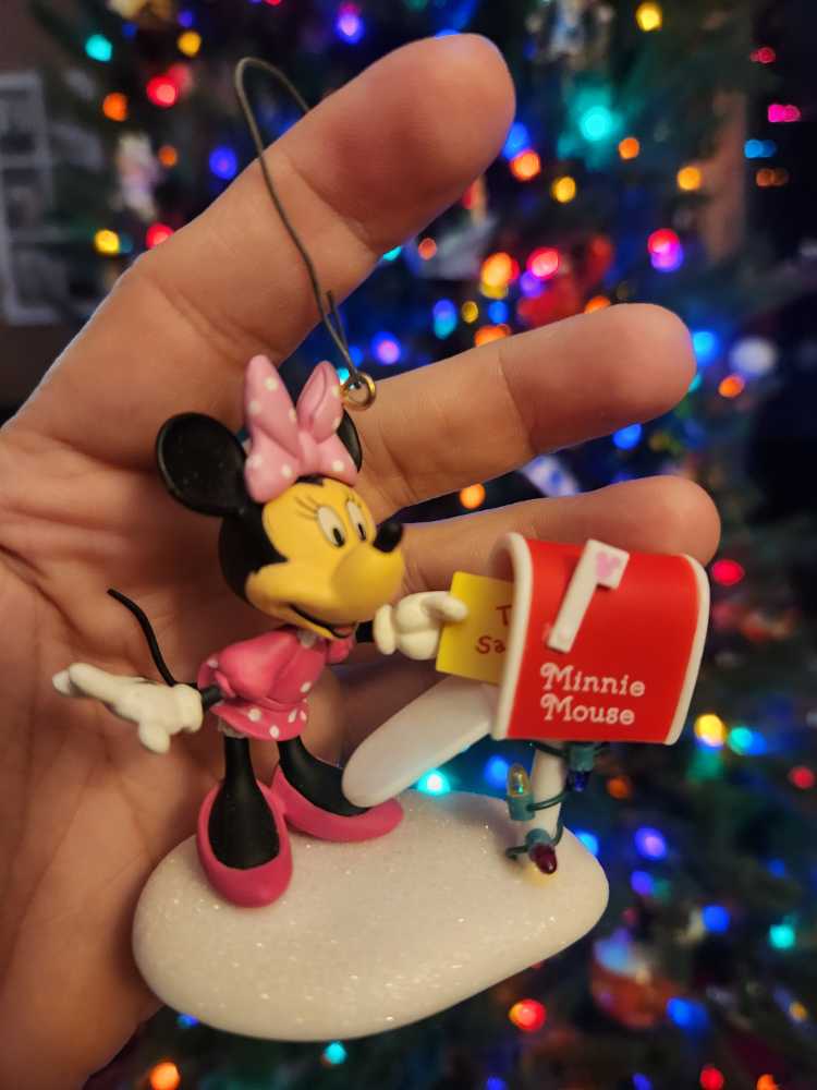 Letter To Santa - Disney Minnie Mouse (Disney) ornament collectible [Barcode 795902023539] - Main Image 4