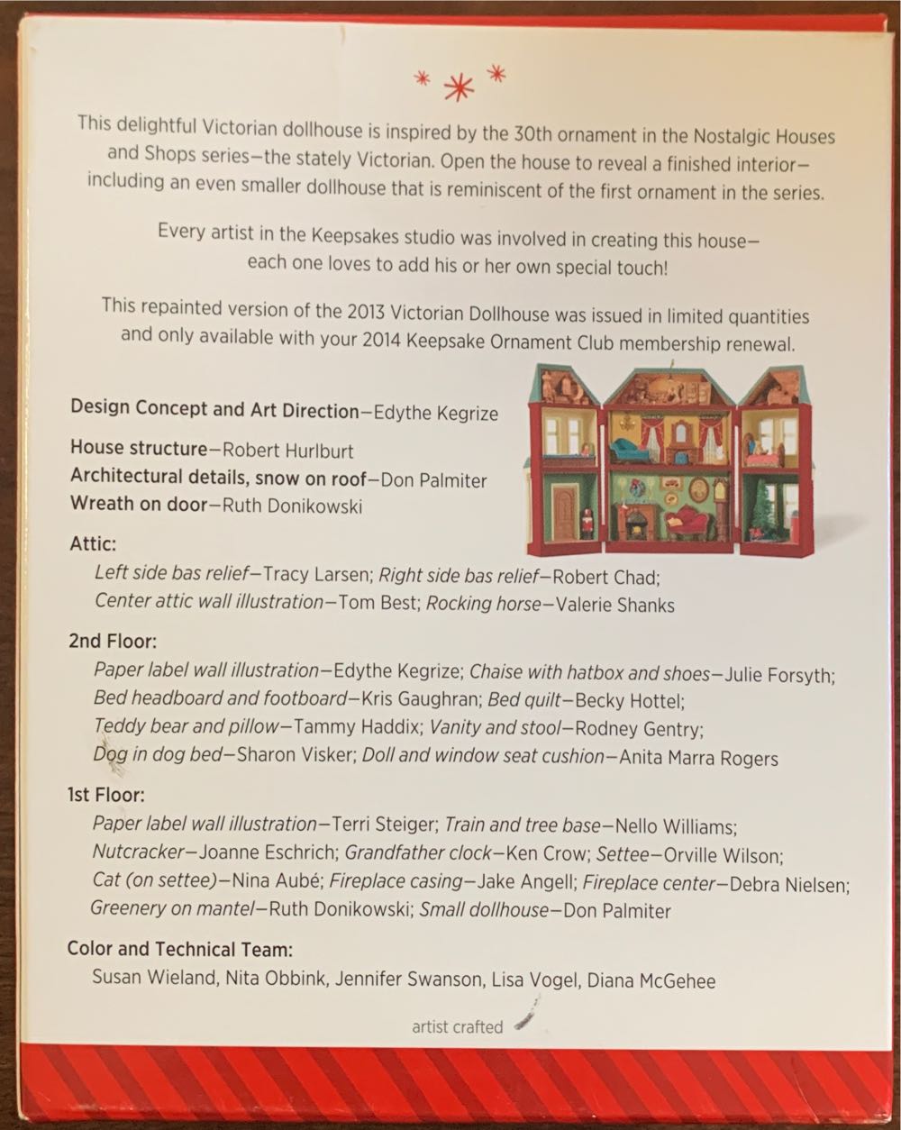 Nostalgic Houses & Shops Victorian Dollhouse - Nostalgic Houses & Shops (Houses) ornament collectible [Barcode 795902368760] - Main Image 2