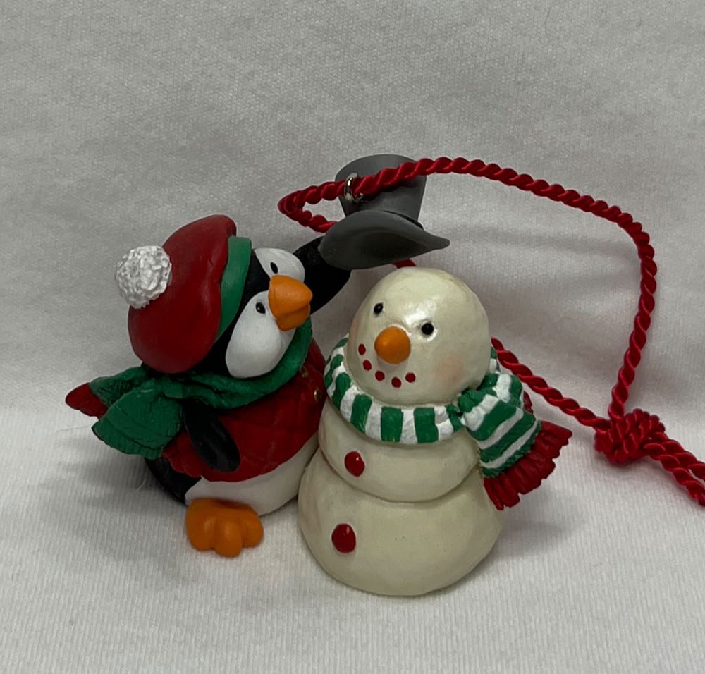 The Finishing Touch  (Penguin) ornament collectible - Main Image 3