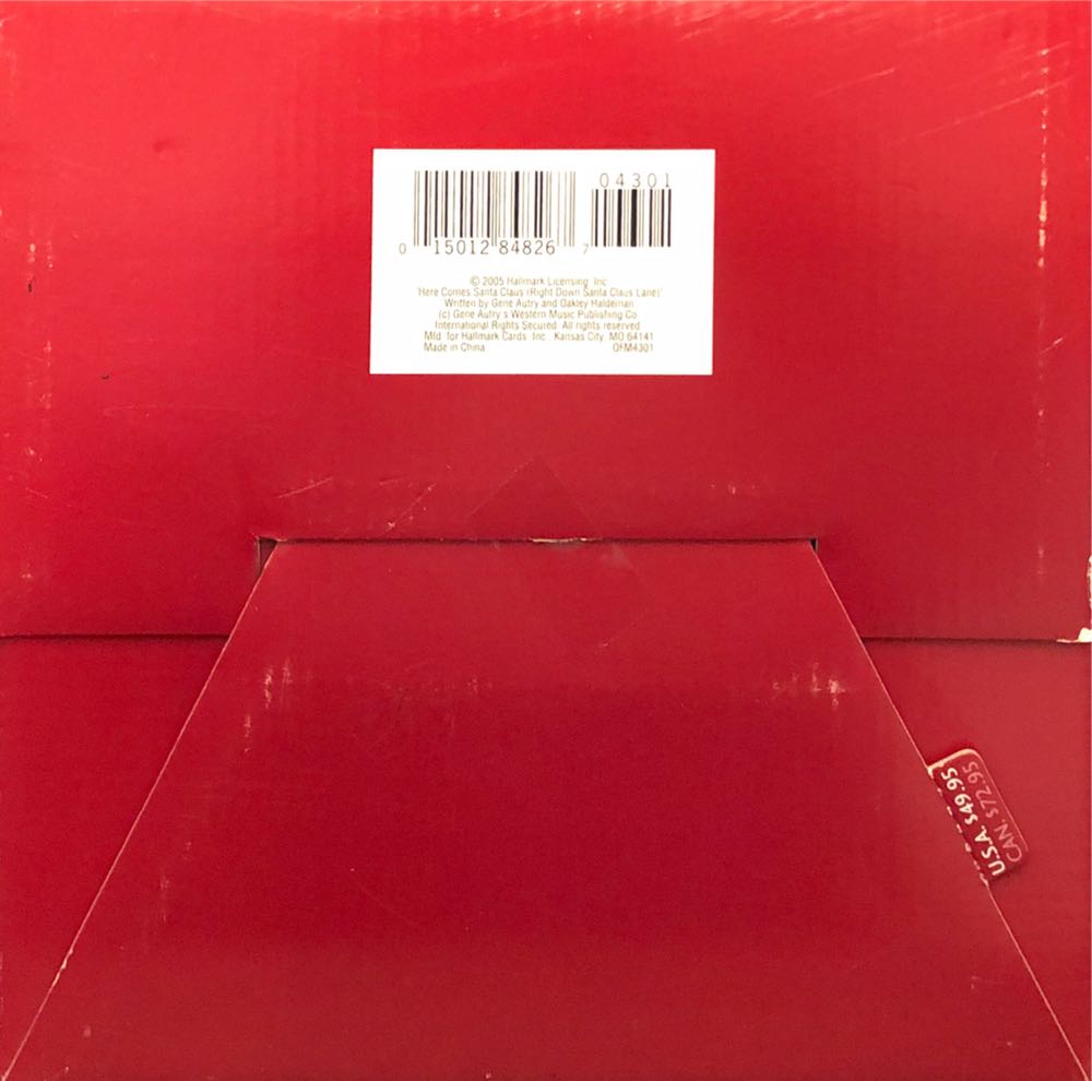 The Merry Old Toymaker - Table Top (Father Christmas) ornament collectible [Barcode 015012848267] - Main Image 3