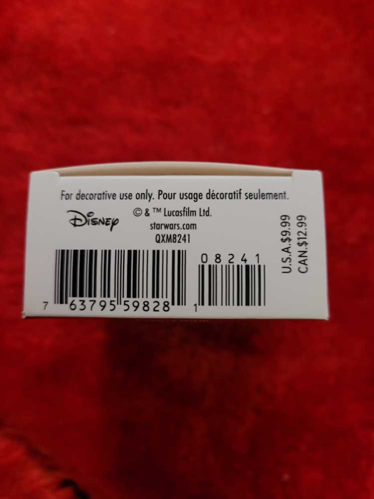 Star Wars 2020 Darth Vader’s Tie Fighter - Star Wars (Hallmark Keepsake Miniature) ornament collectible [Barcode 763795598281] - Main Image 4