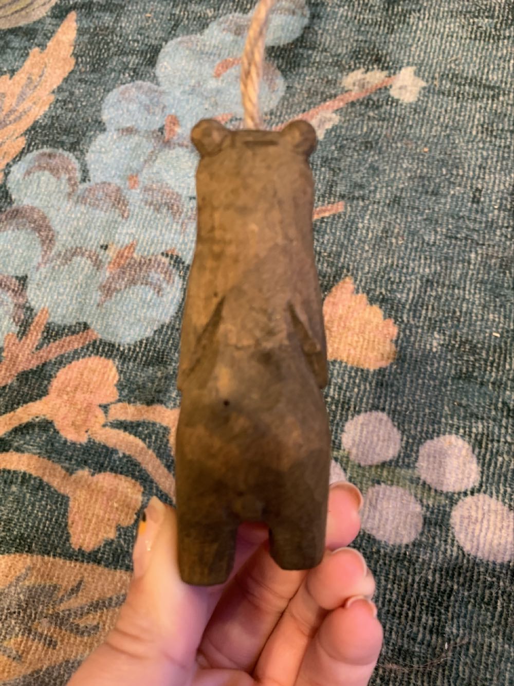 Wooden Bear   ornament collectible - Main Image 2