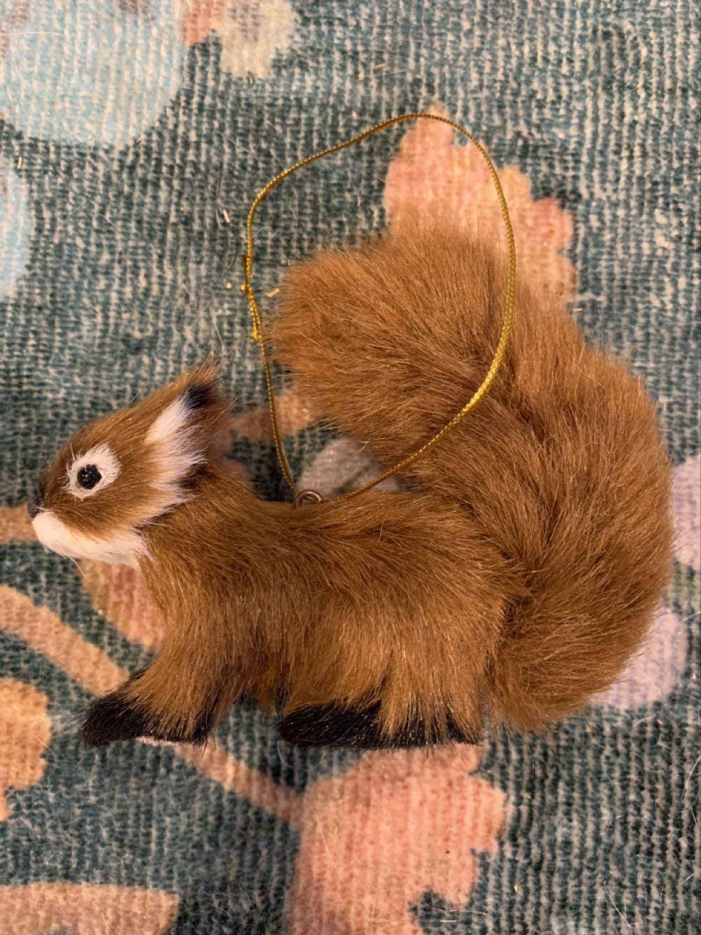 Red Squirrel Plush  ornament collectible - Main Image 1