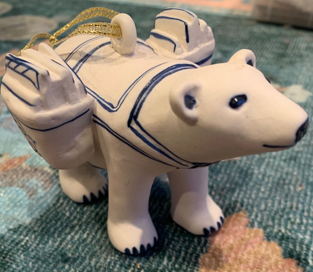 Polar Bear - Ceramics  ornament collectible - Main Image 1