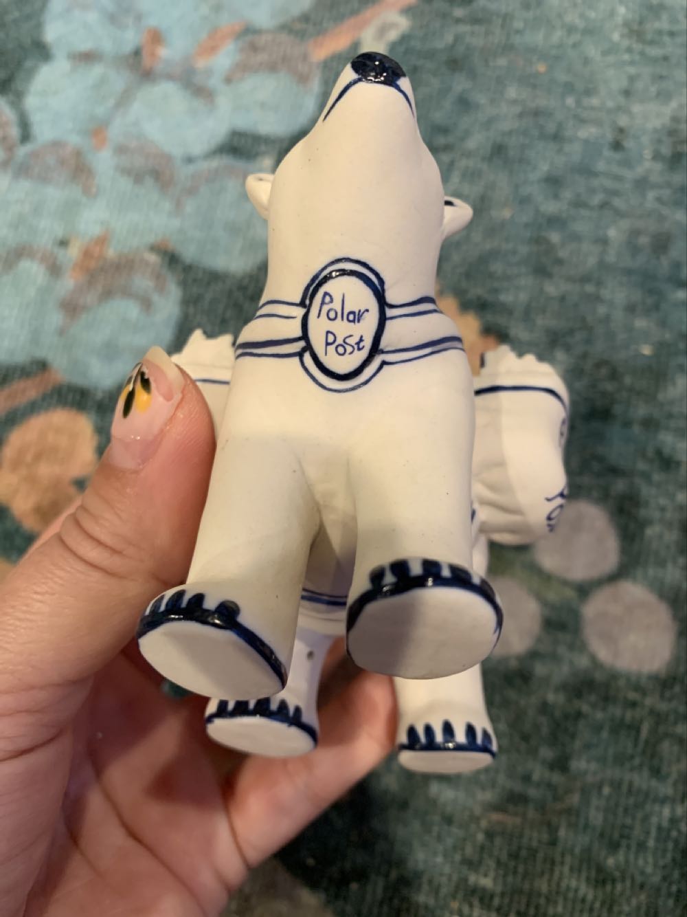 Polar Bear - Ceramics  ornament collectible - Main Image 2