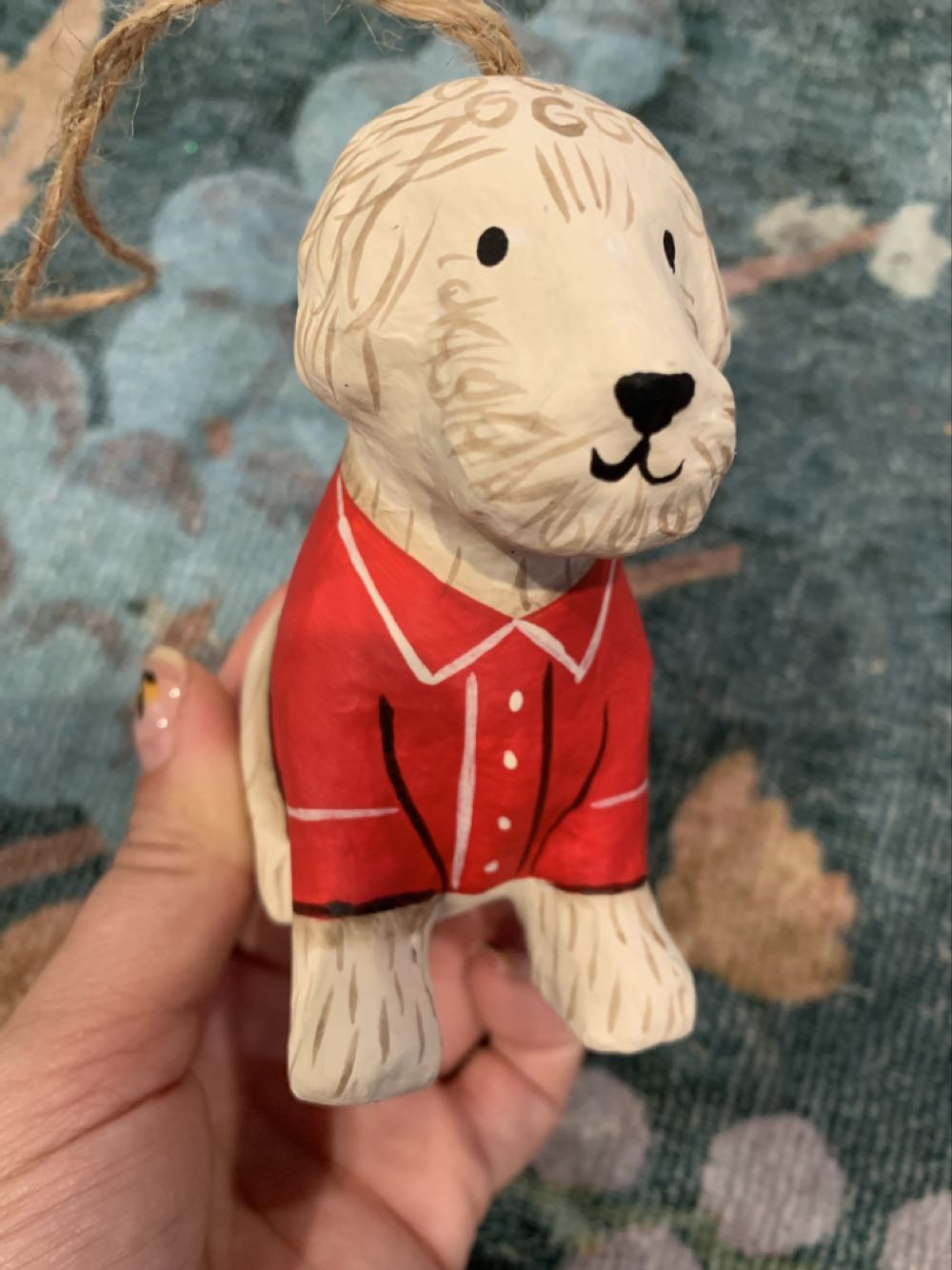 Dog In PJs  ornament collectible - Main Image 3