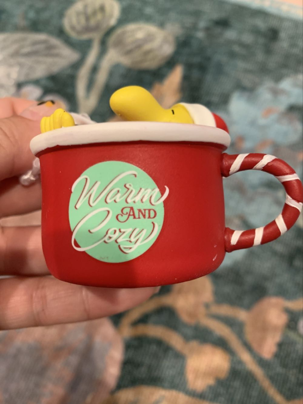 Peanuts - Woodstock In Hot Cocoa  ornament collectible - Main Image 2