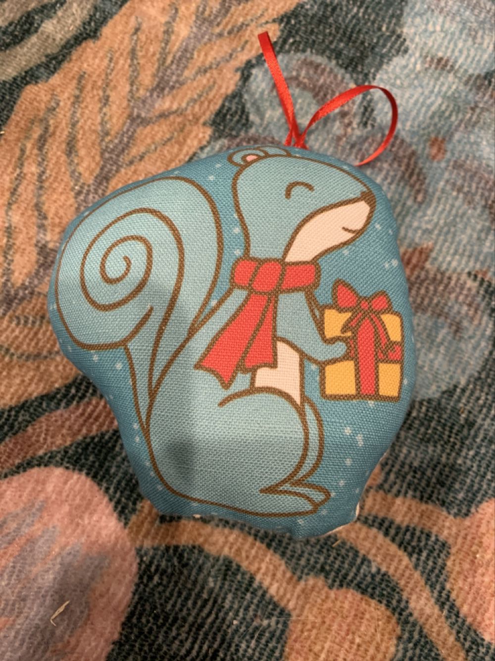 Red And Green Miniature Ornament Set